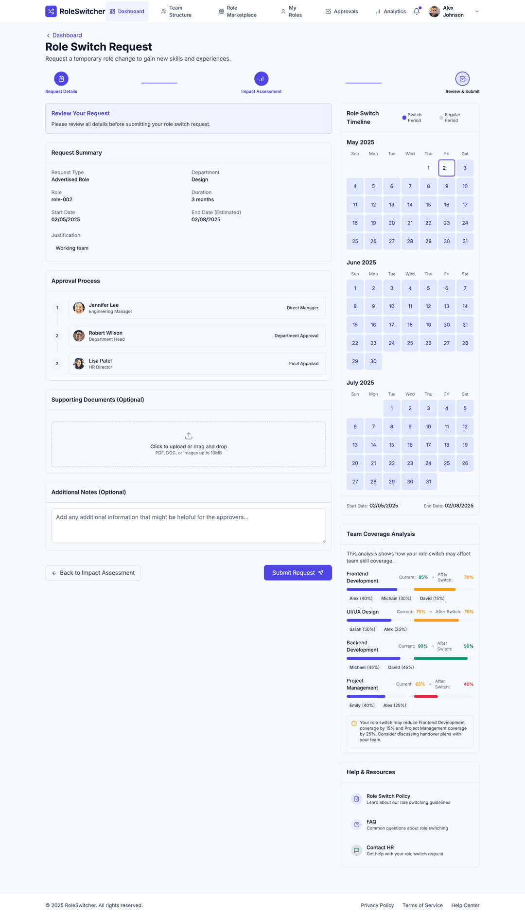 Dynamic role switcher - DhiWise Image 8