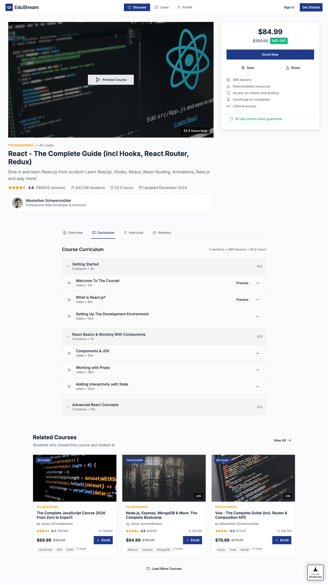 Educational Video content streaming platform - DhiWise Image 6