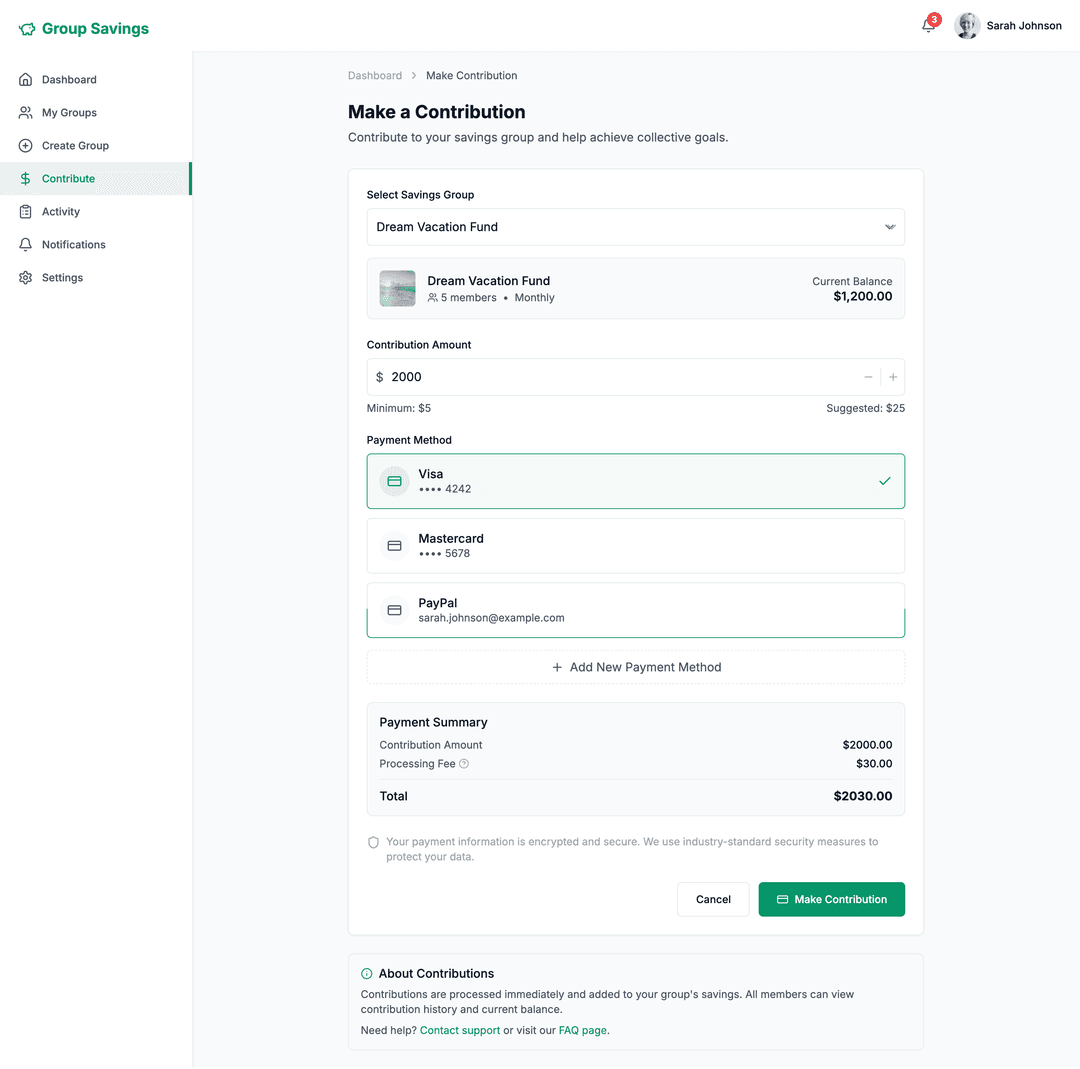 Group savings app - DhiWise Image 10