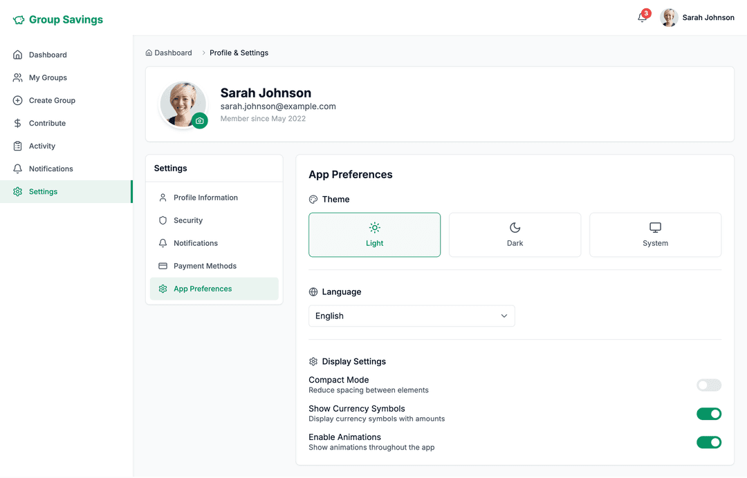 Group savings app - DhiWise Image 19