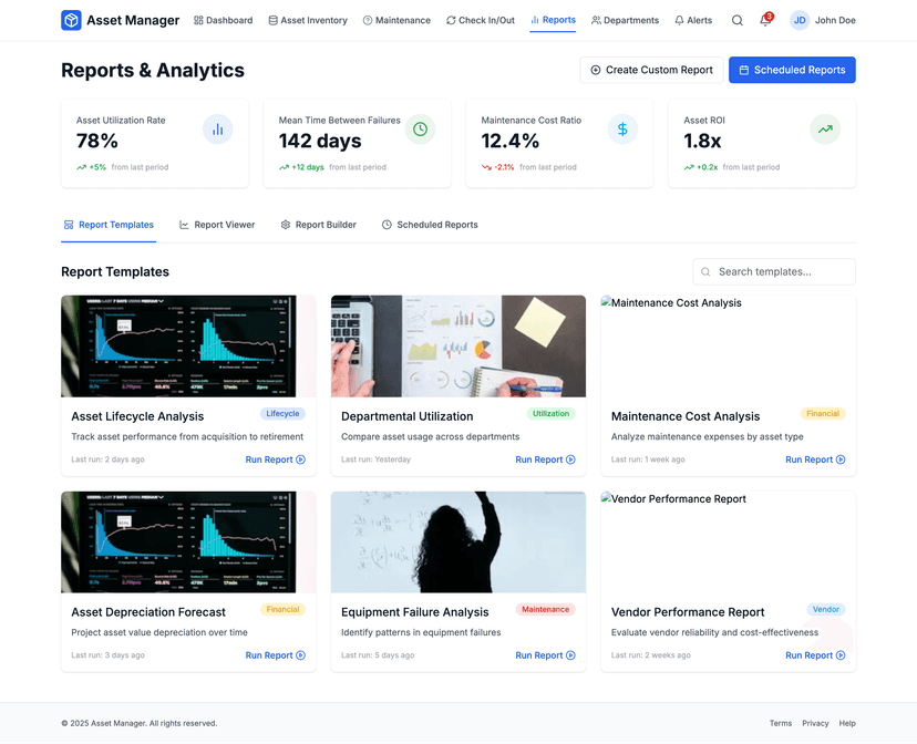 Office asset tracker preview