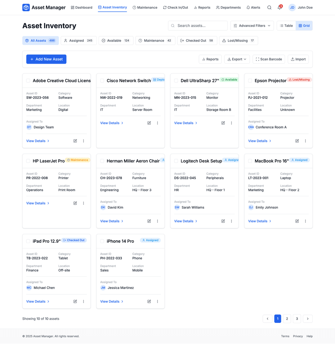 Office asset tracker - DhiWise Image 7