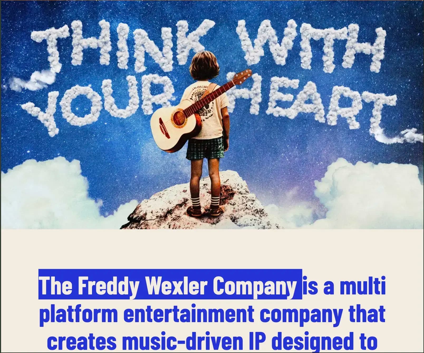 Freddy Wexler original WordPress site