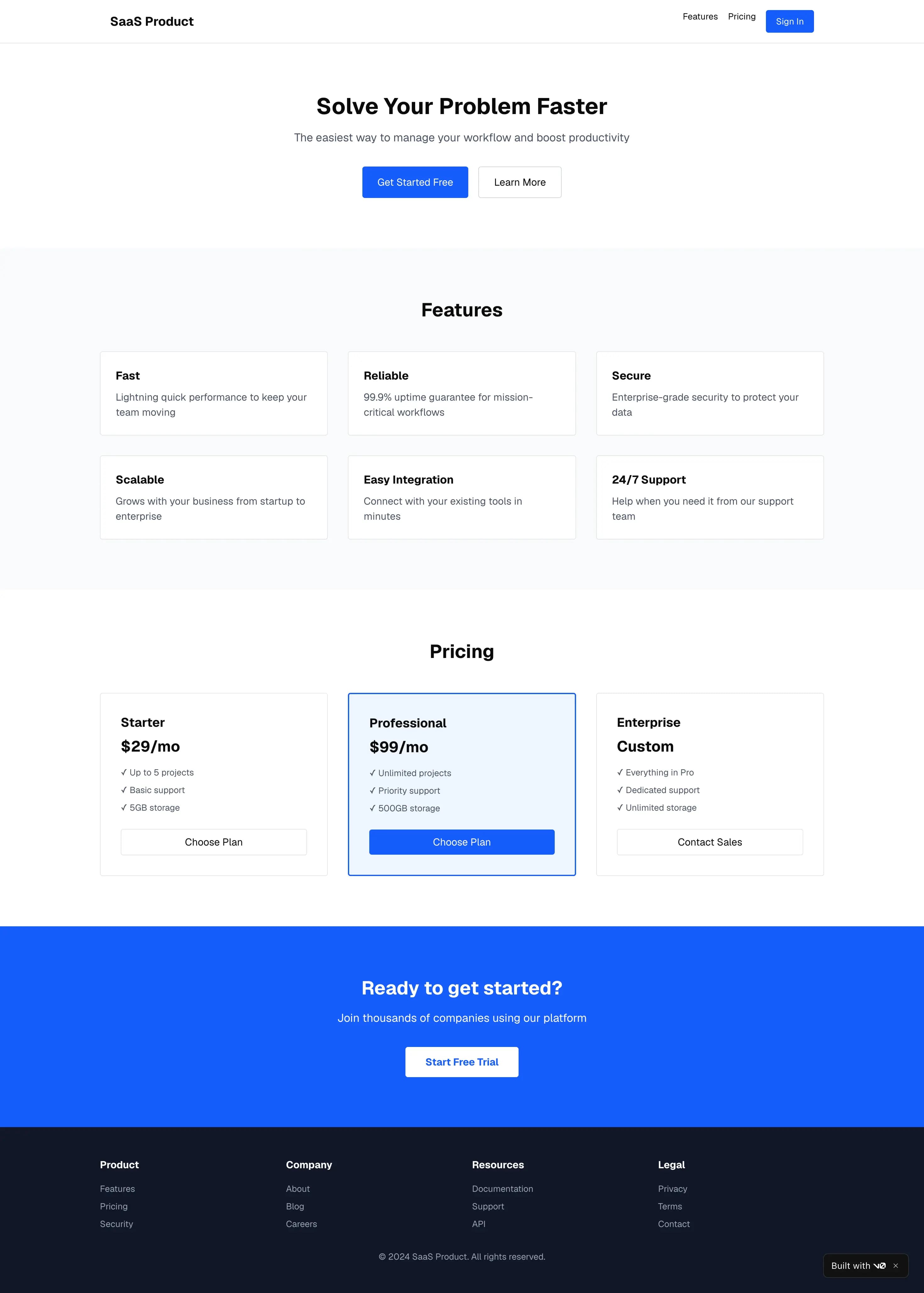 v0 comparison — v0 output