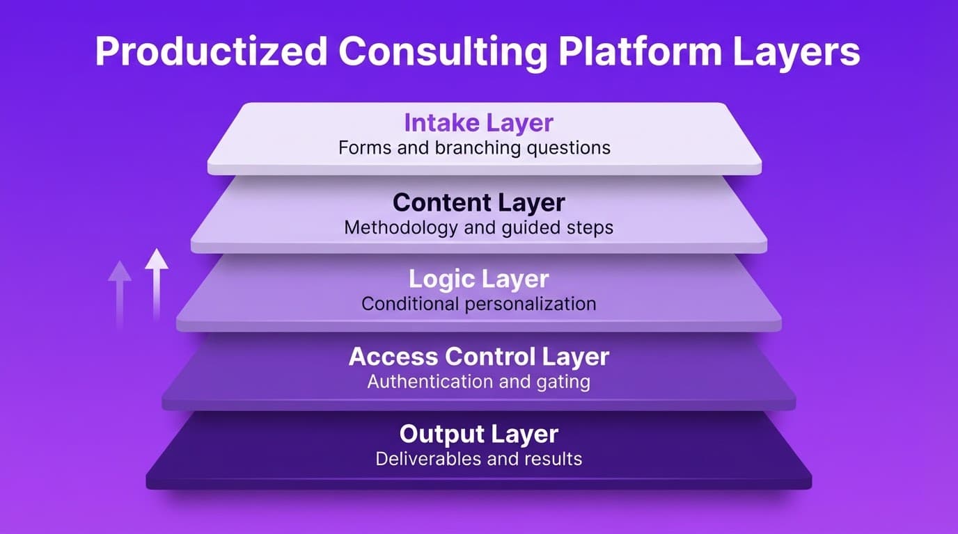 Productized Consulting Platform Layers