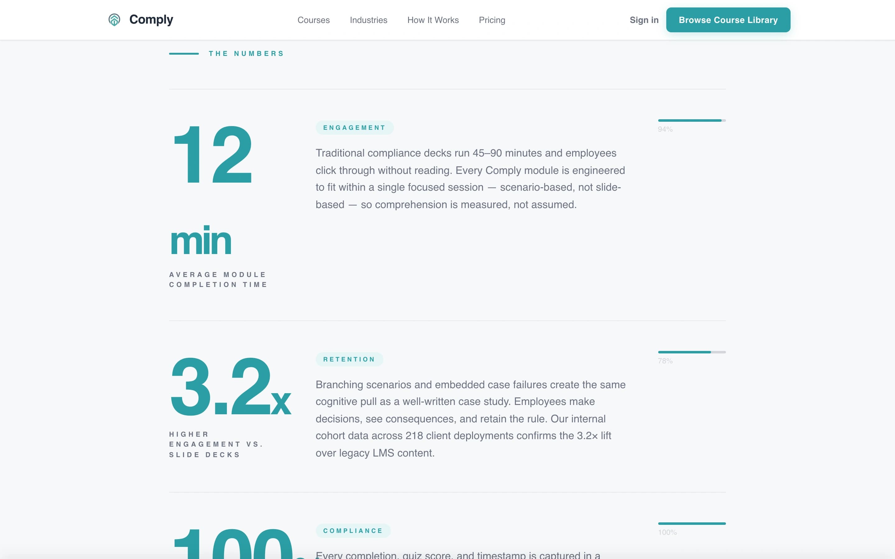 Comply - Trusted Compliance Landing Page Template