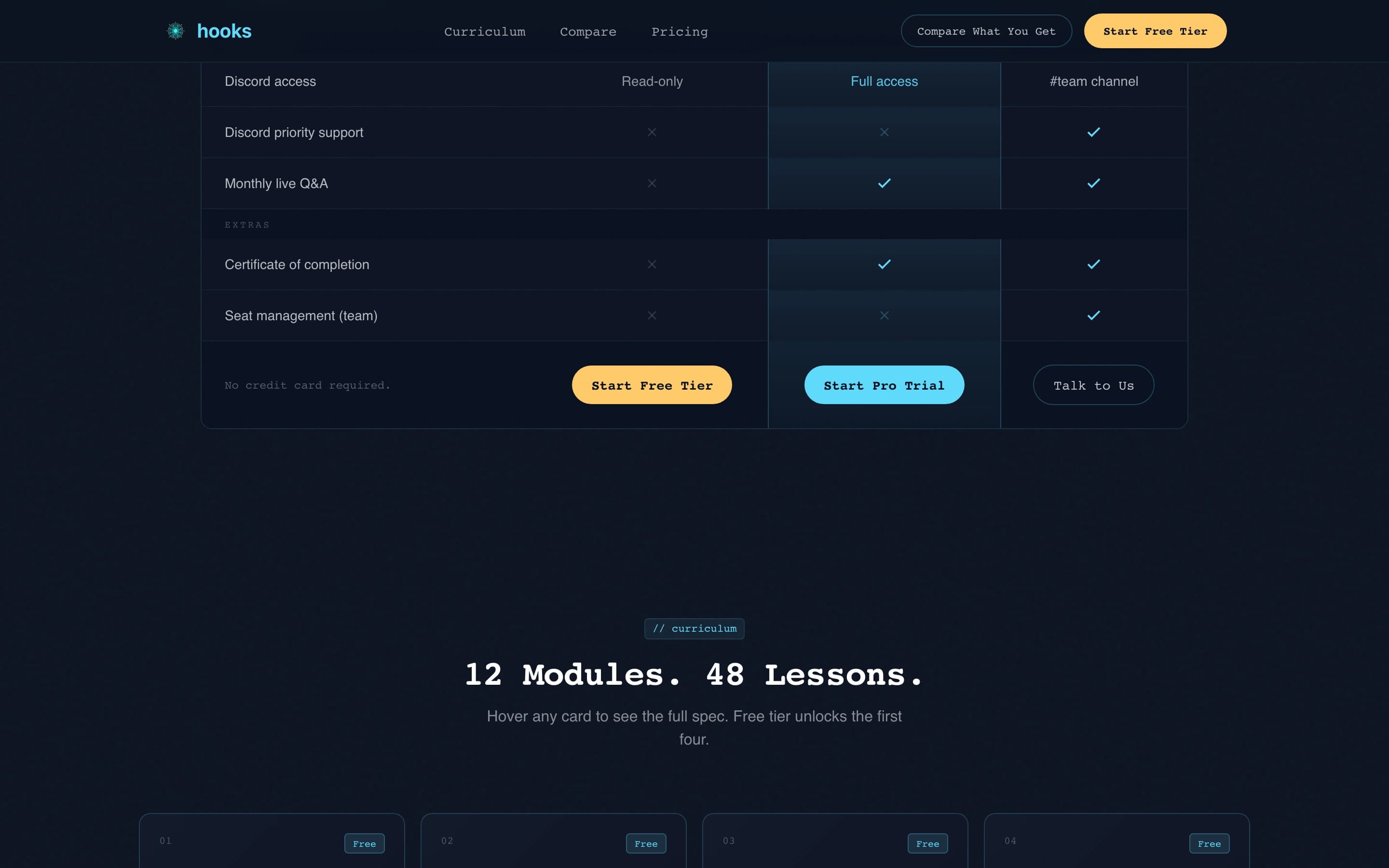 Hooks - Dynamic React Landing Page Template