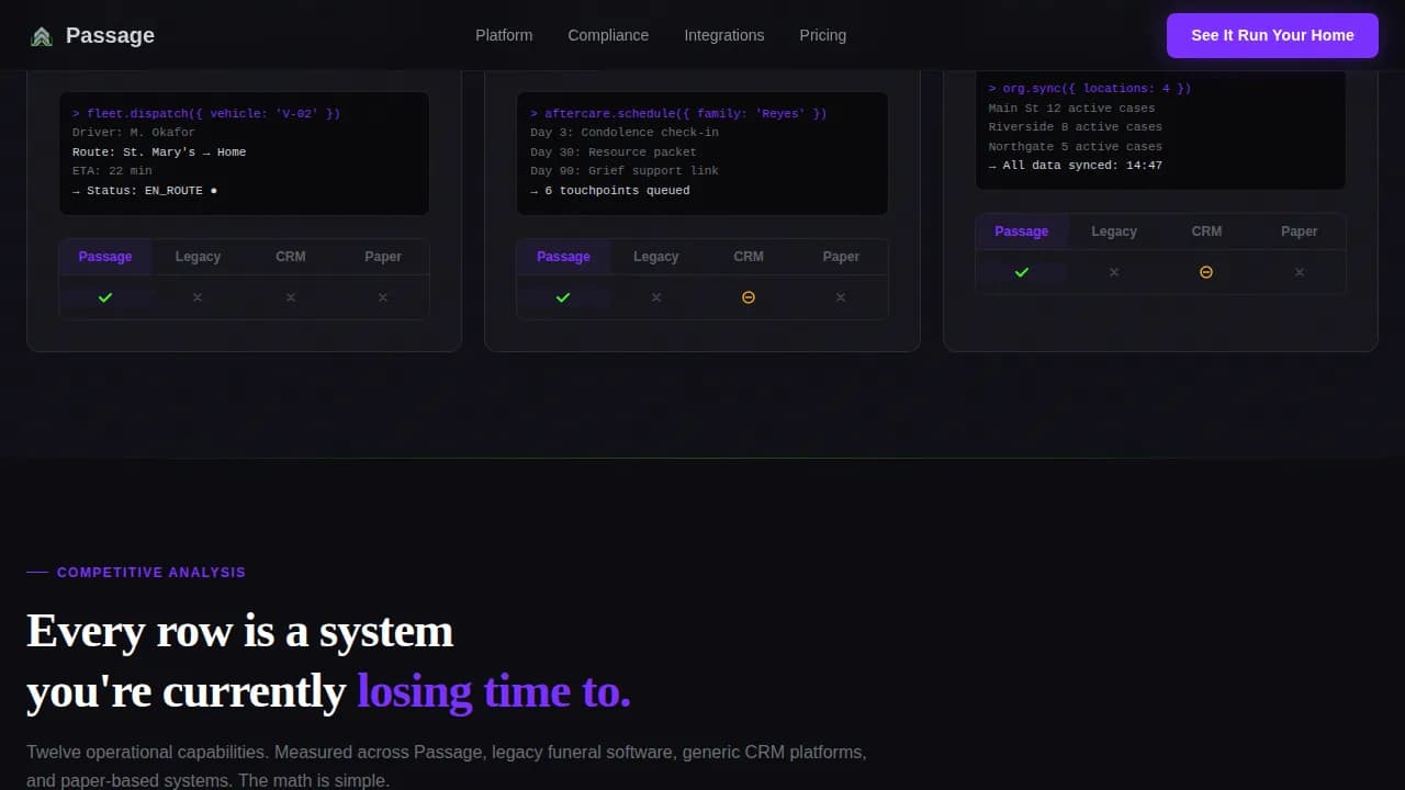 Funeral Vertical SaaS Directory Website Template