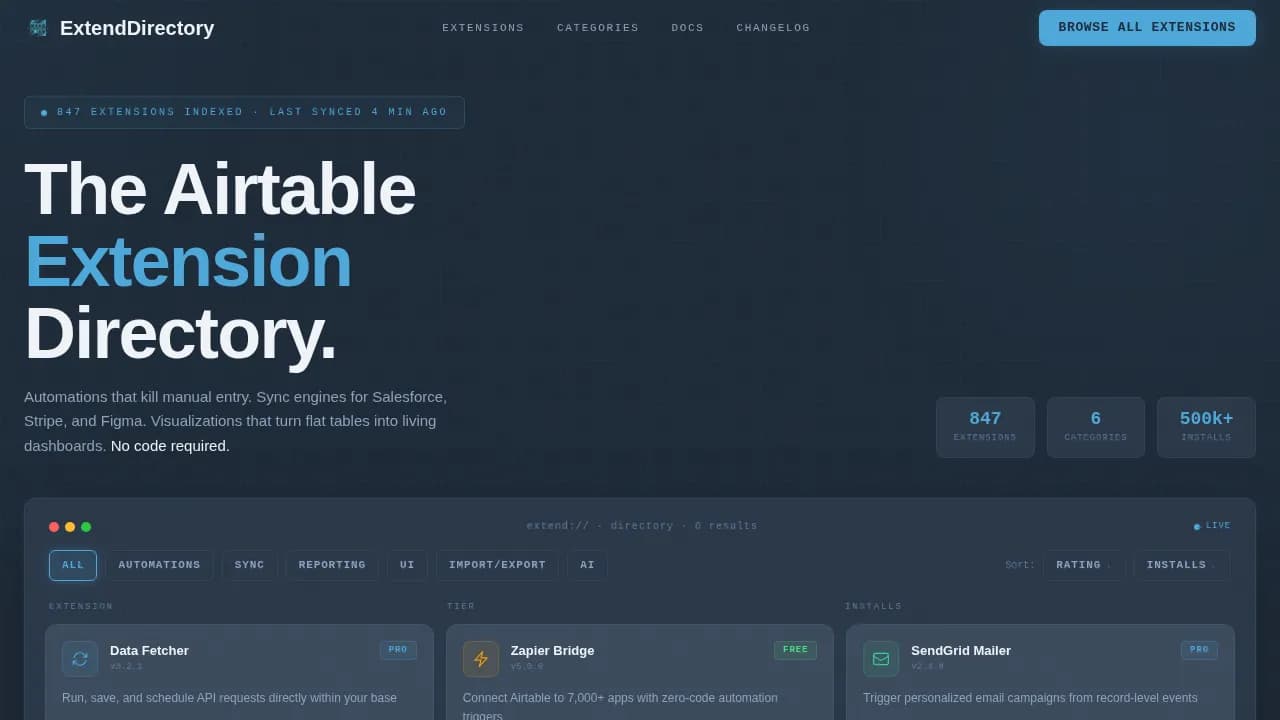 No-Code Platform Documentation Reviews Website Template