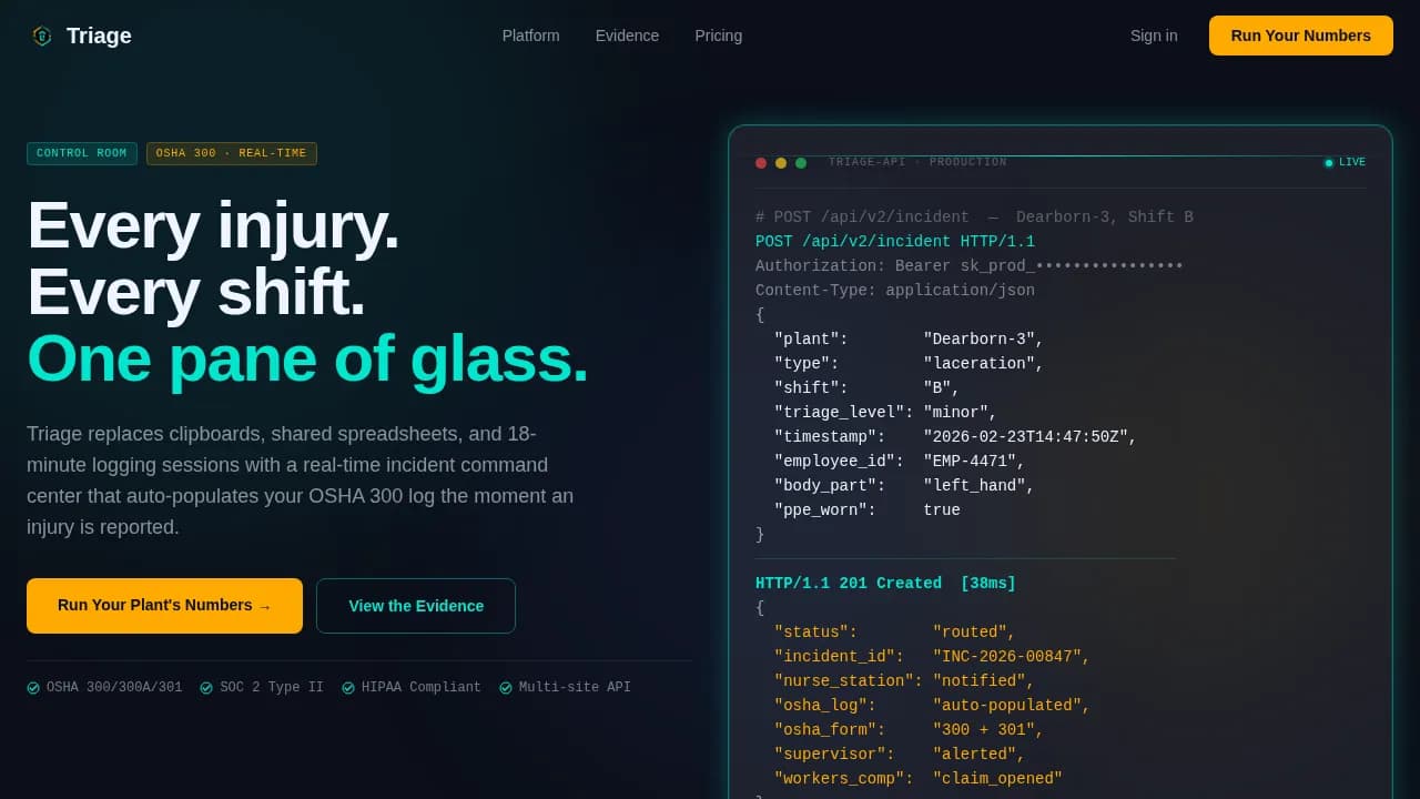 Manufacturing Software Professional Website Template