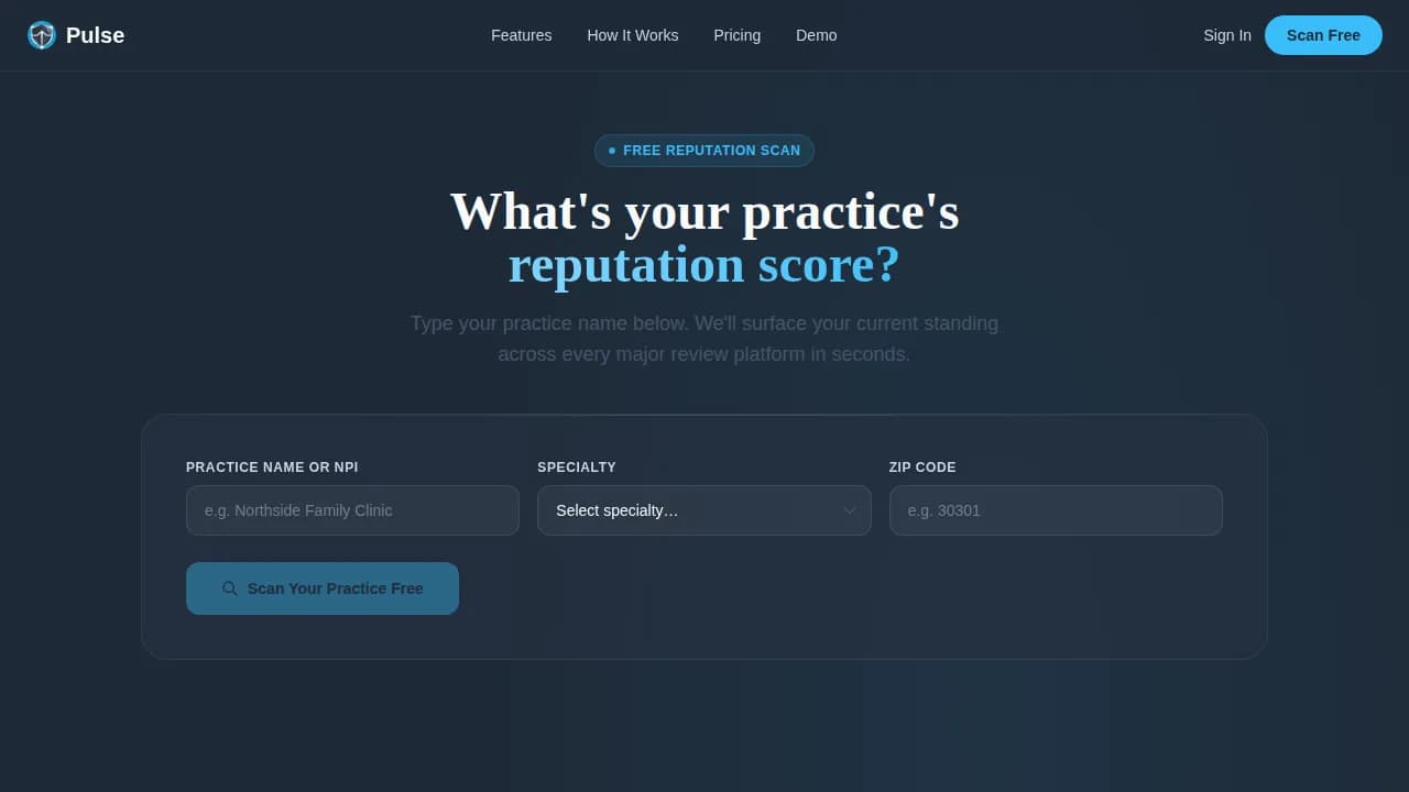 Healthcare Software & SaaS Reviews Website Template