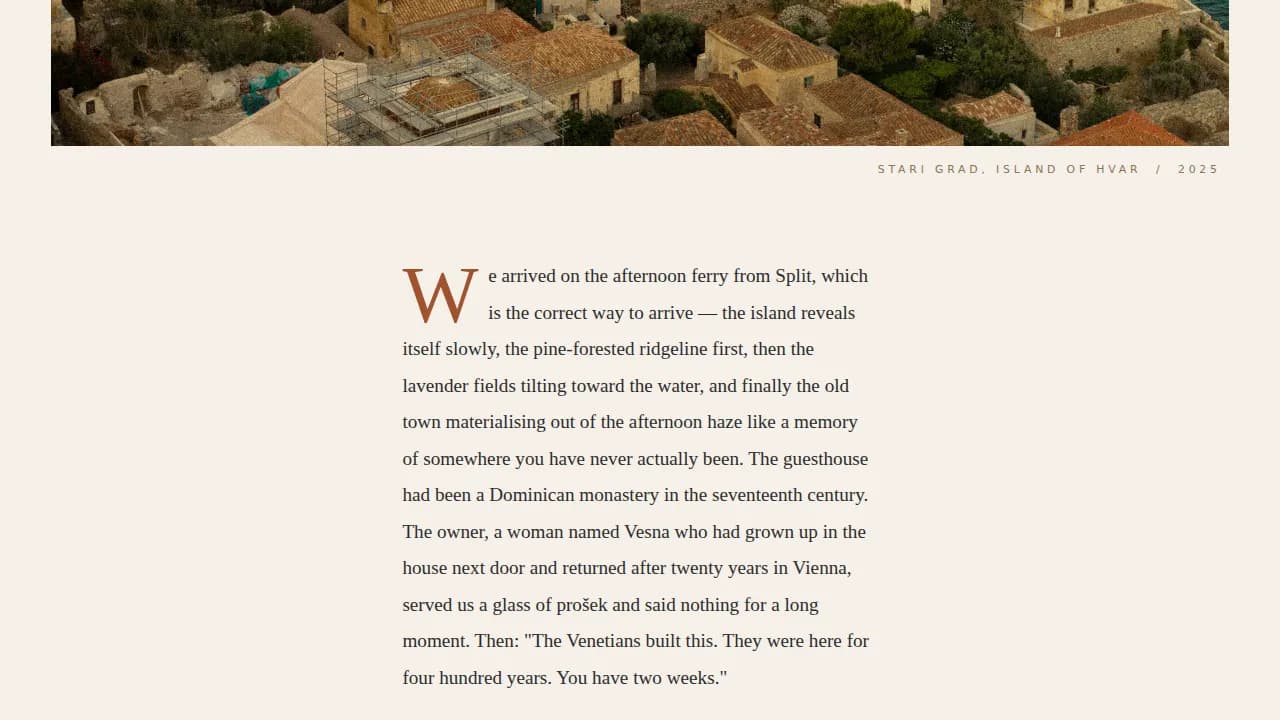 Voyager — Premium Travel Journal Landing Page Template