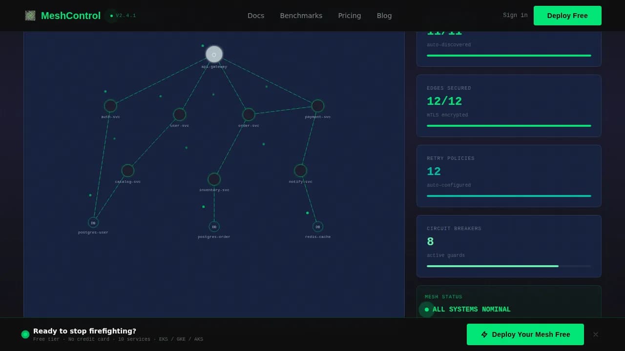 Lattice — Intelligent Infrastructure Platform Landing Page Template