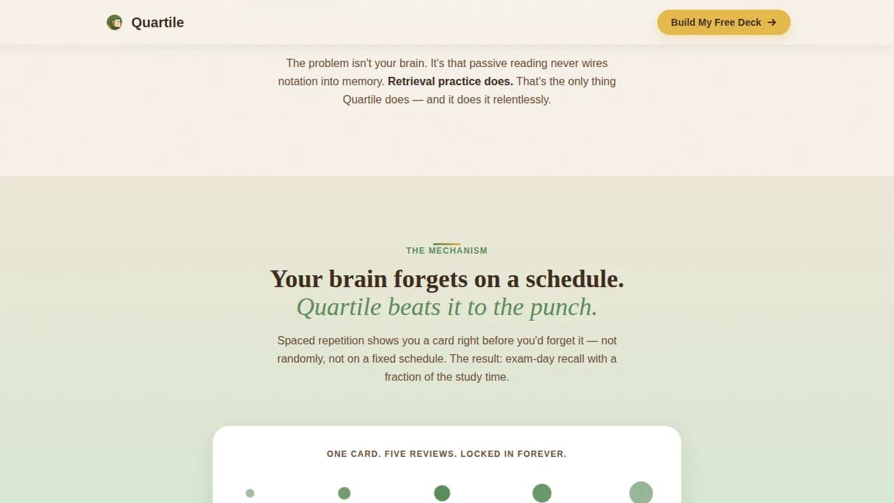 Mastery — Smart Statistics Learning Landing Page Template