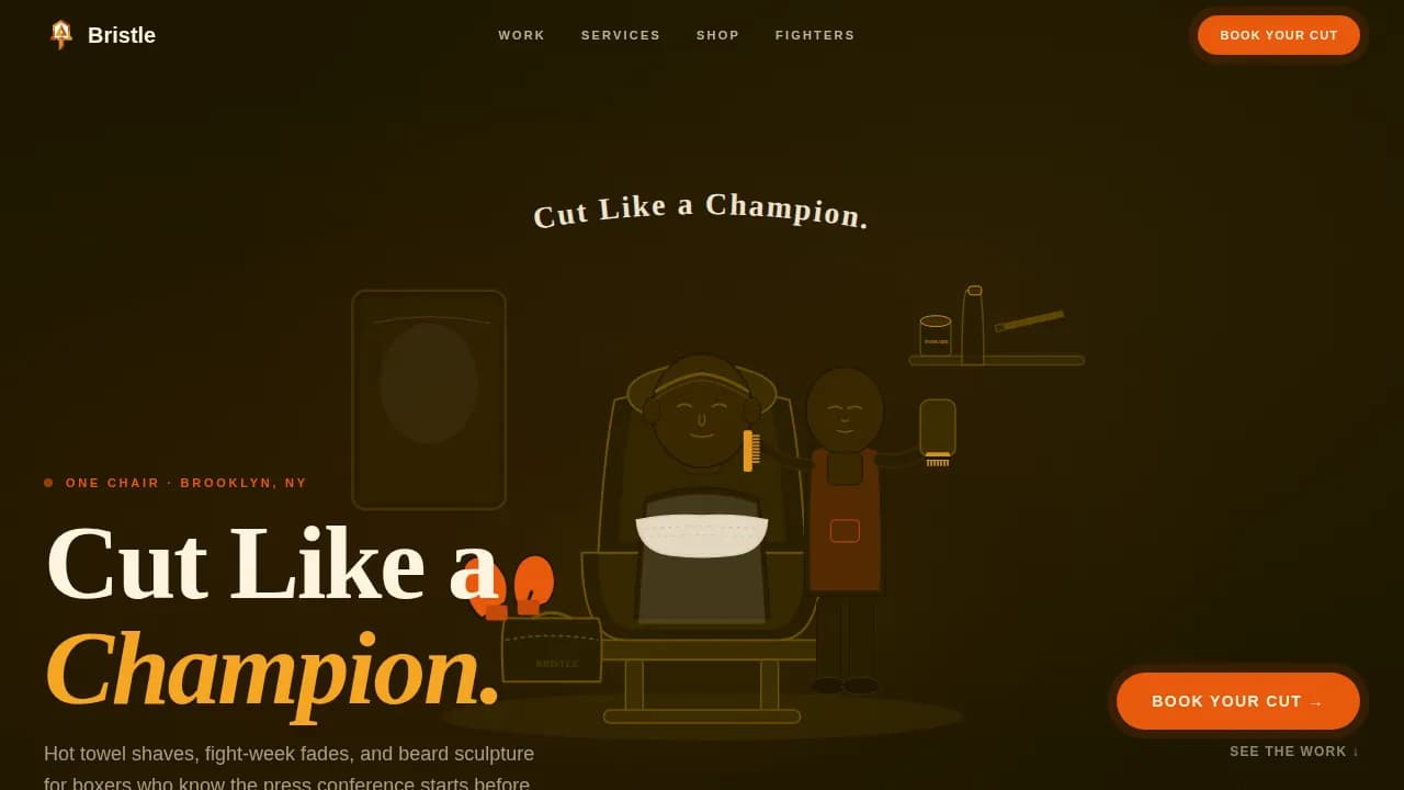 Dog Specialist Booking Website Template