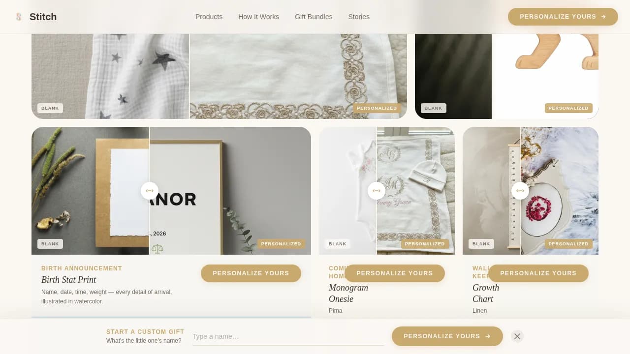 Baby & Kids E-Commerce Pricing Website Template