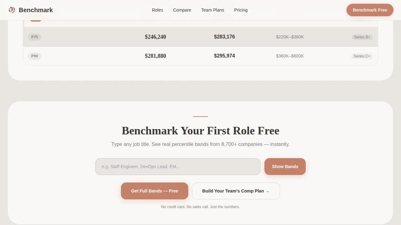Compare — Dynamic Wage Equity Landing Page Template