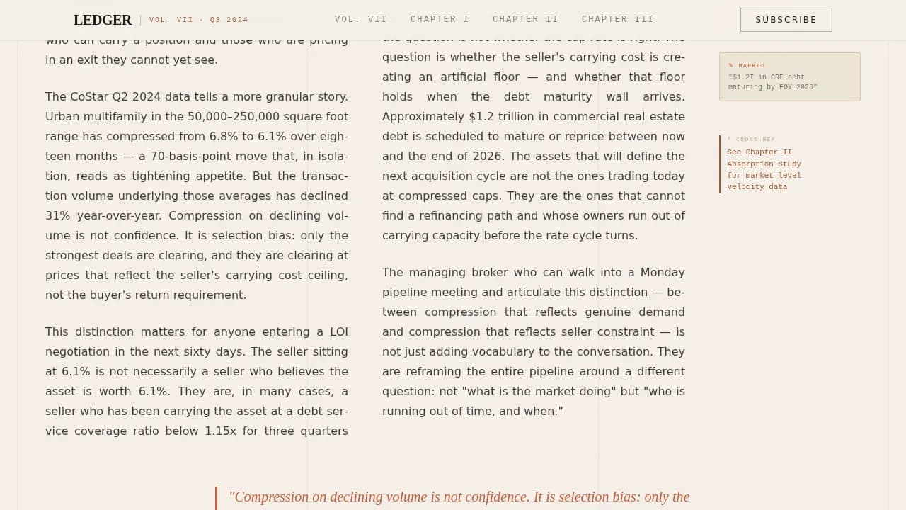 Archive — Insightful Vintage Marketplace Landing Page Template