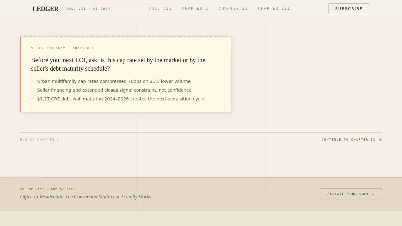 Archive — Insightful Vintage Marketplace Landing Page Template