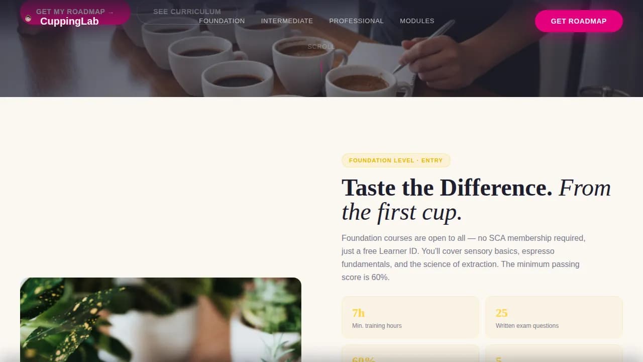 Specialized Certification & Programs Pricing Website Template