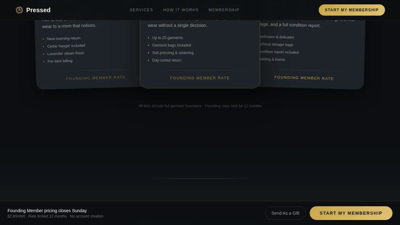Luxury Business Booking Website Template