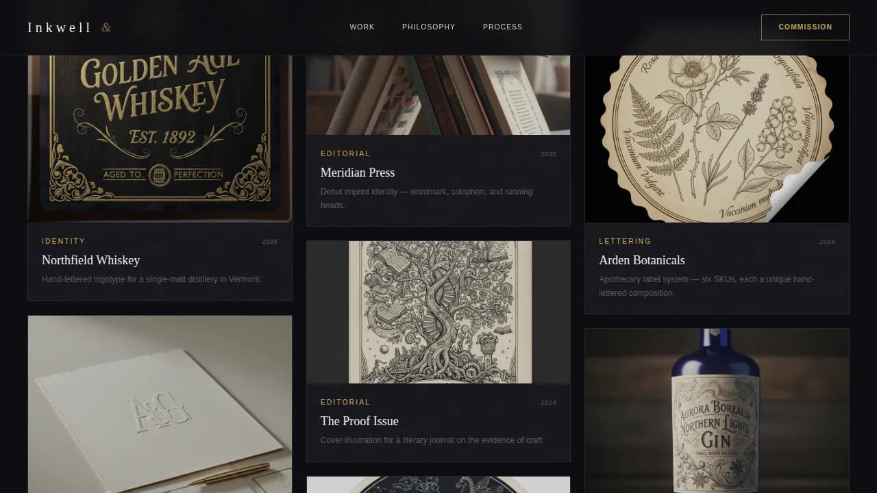 Canvas — Manifesto Driven Designer Portfolio Landing Page Template