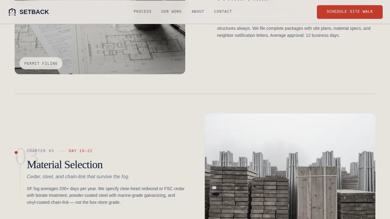 Perimeter — Trusted Fence Installation Landing Page Template