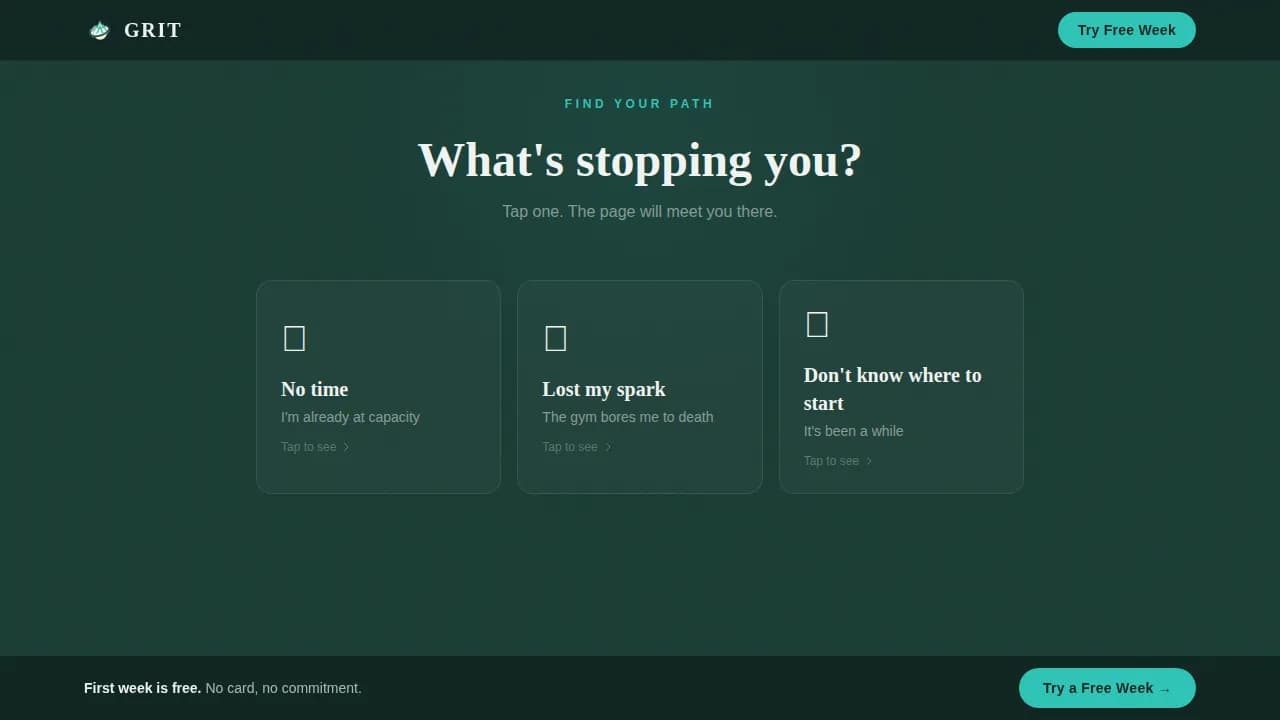Endure — Intensive Outdoor Fitness Landing Page Template