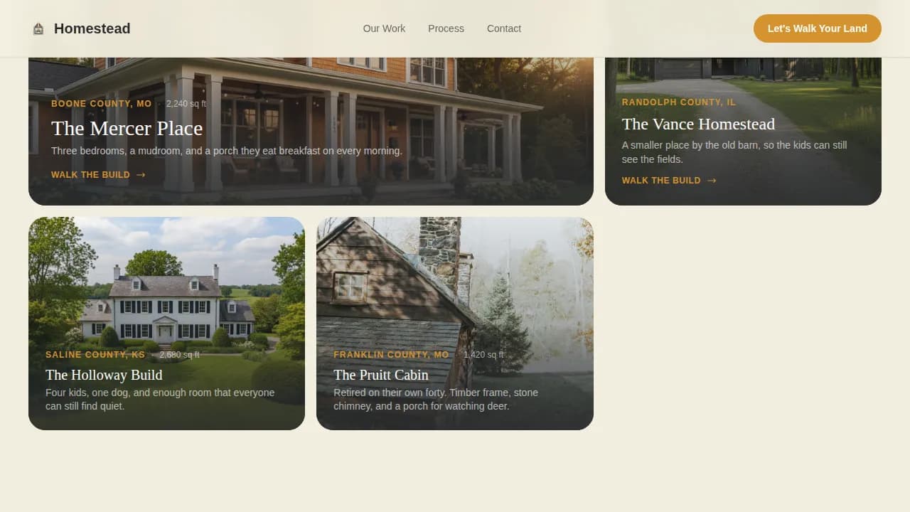 Groundswell — Sustainable General Contractor Landing Page Template