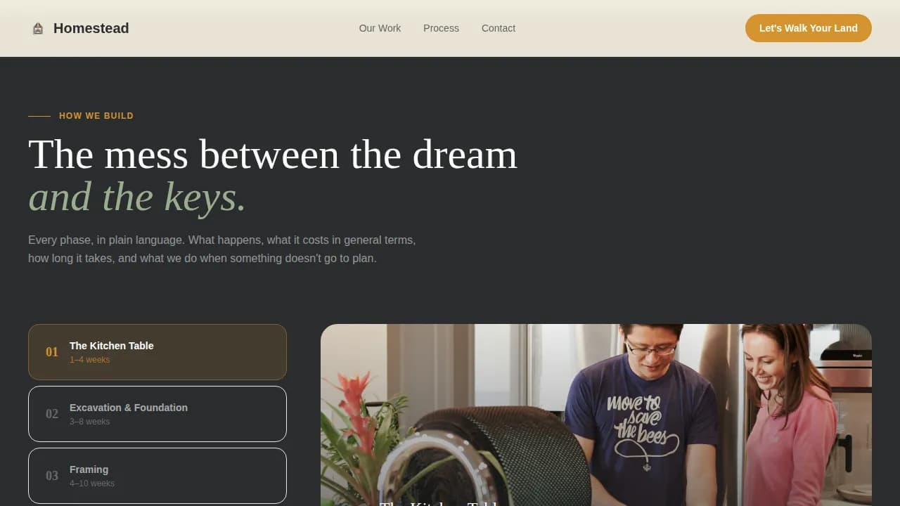 Groundswell — Sustainable General Contractor Landing Page Template