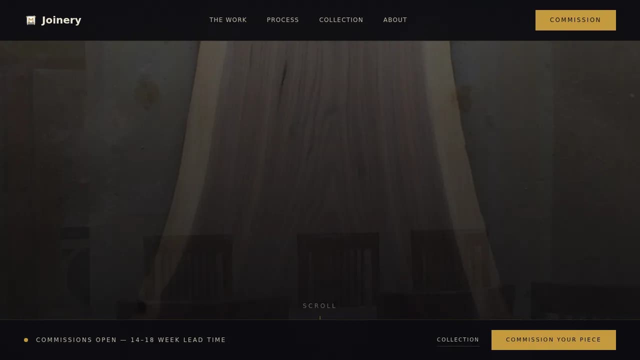 Craftsman Architecture Blog Website Template