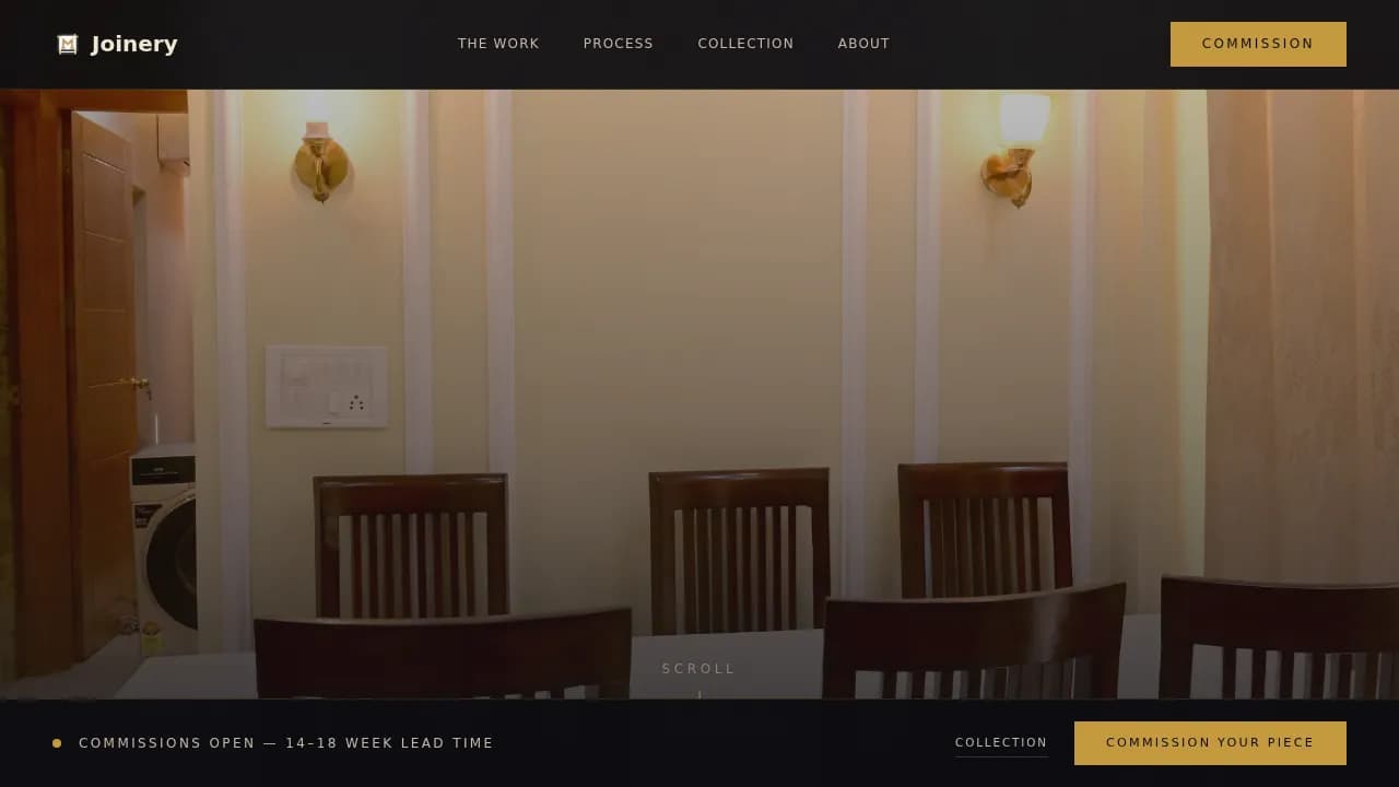 Craftsman Architecture Blog Website Template