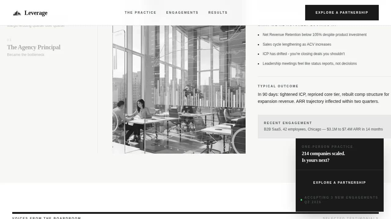 Business Coach Blog Website Template