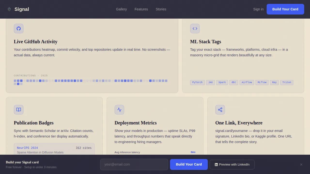 Data Scientist Profile Reviews Website Template