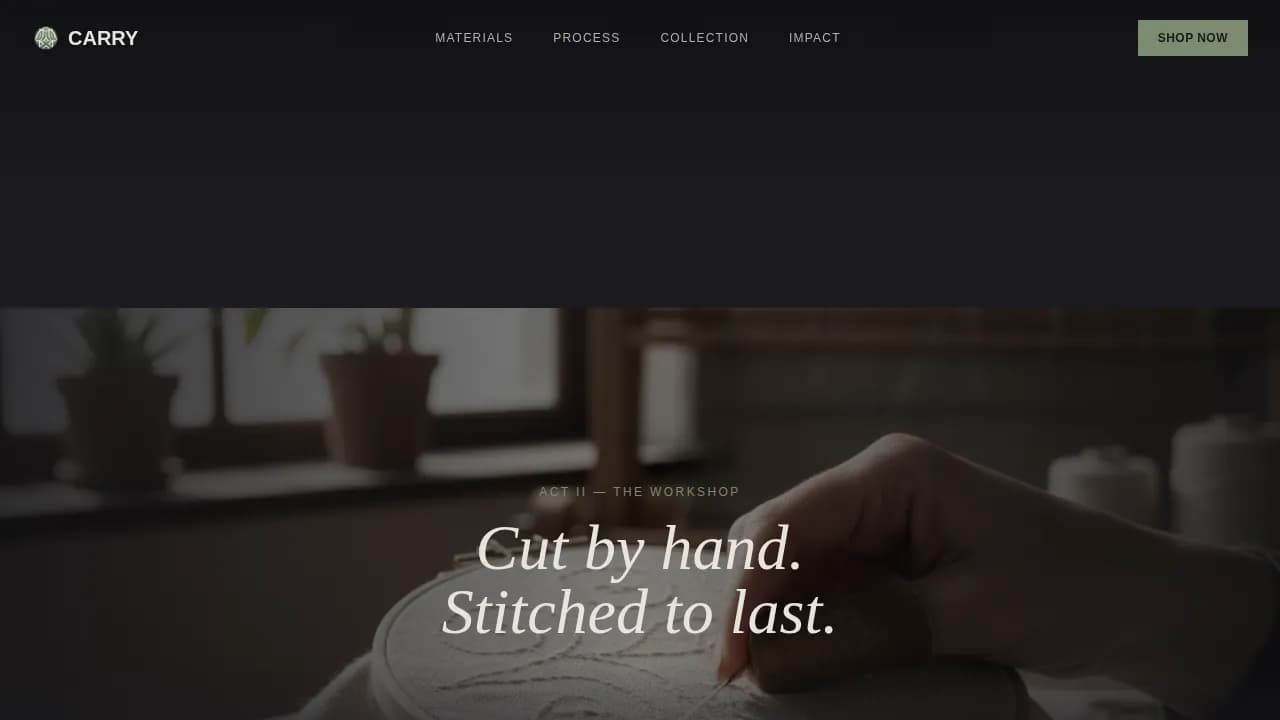 Bag & Luggage Brand Comparison Website Template