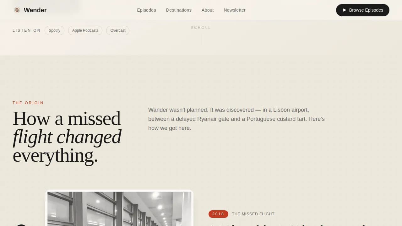 Travel Blog & Media Specialist Blog Website Template