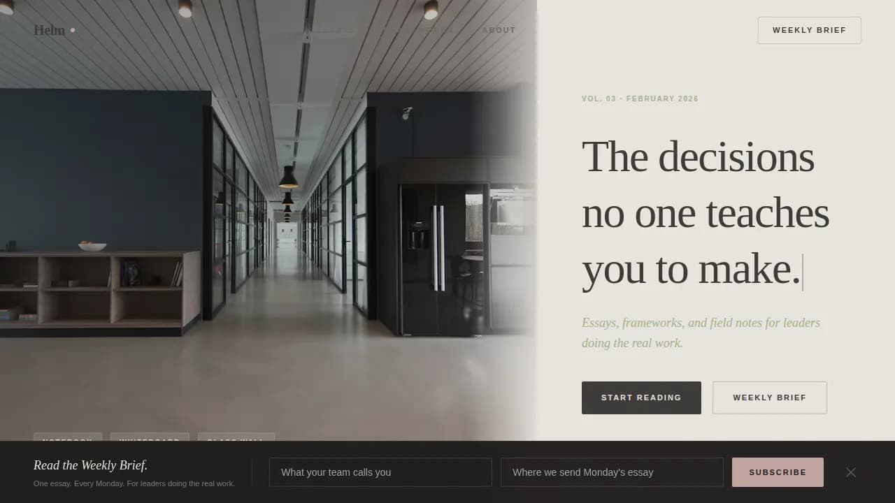 Business & Finance Blog Directory Website Template