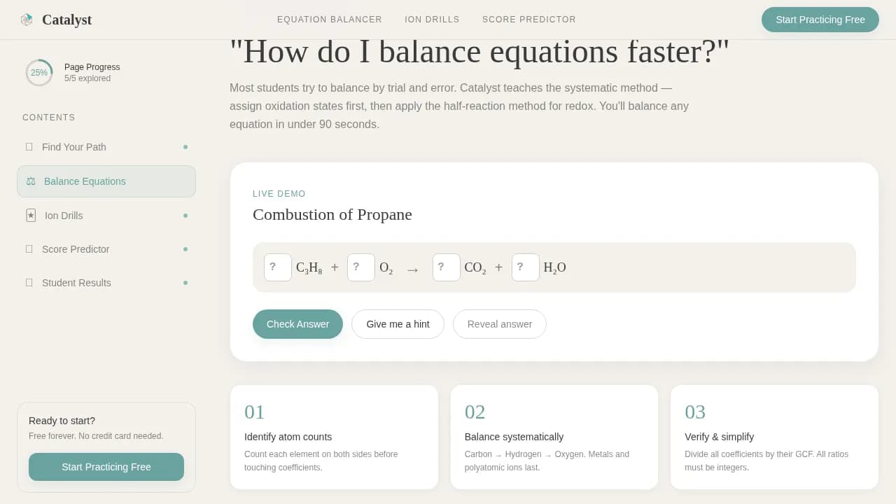 Chemistry Education Education Website Template