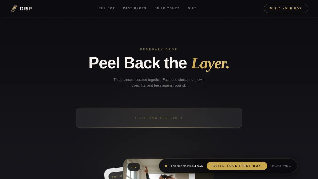 Trend — Curated Streetwear Collective Landing Page Template