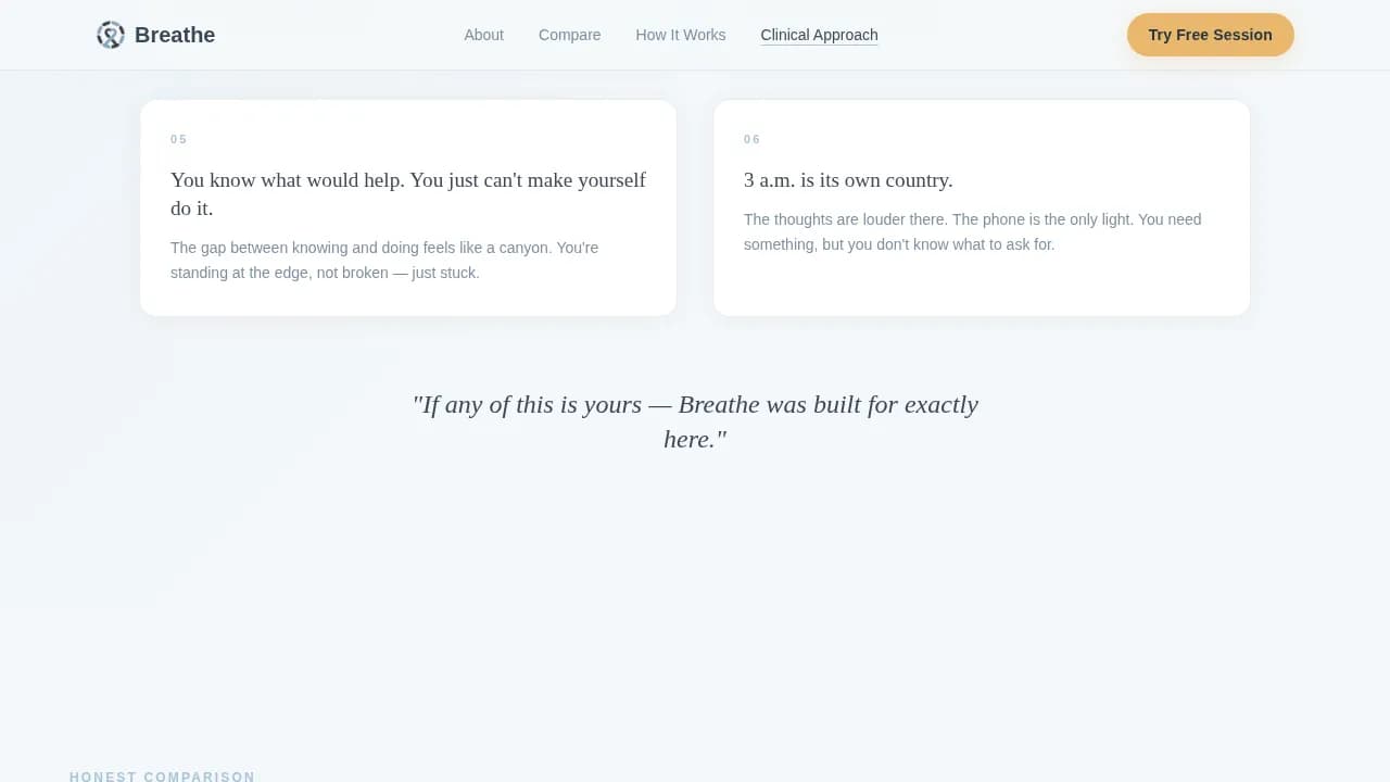 Serenity — Therapeutic Mental Health Coaching Landing Page Template