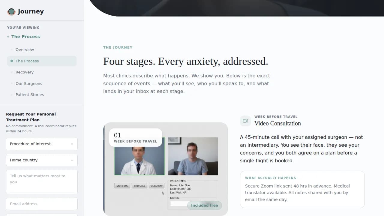 Traverse — Expert Medical Tourism Landing Page Template