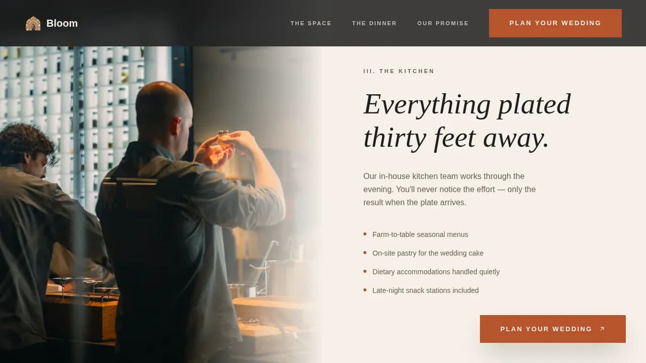 Cultivate — Stunning Botanical Events Landing Page Template