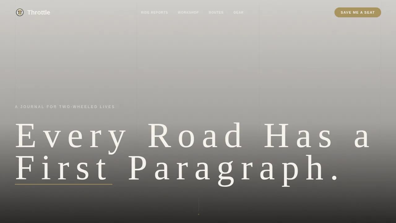 Auto & Mobility Blog Pre-Launch Website Template