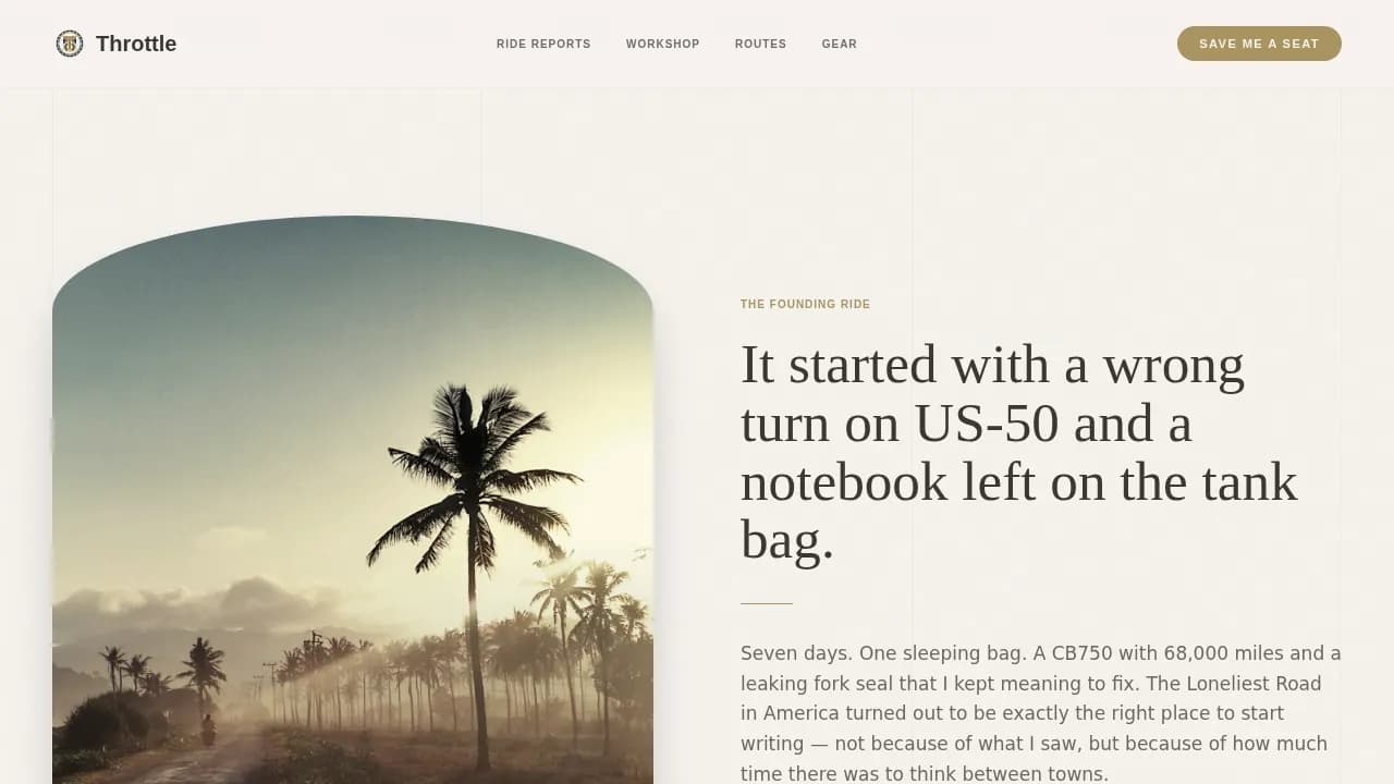 Auto & Mobility Blog Pre-Launch Website Template