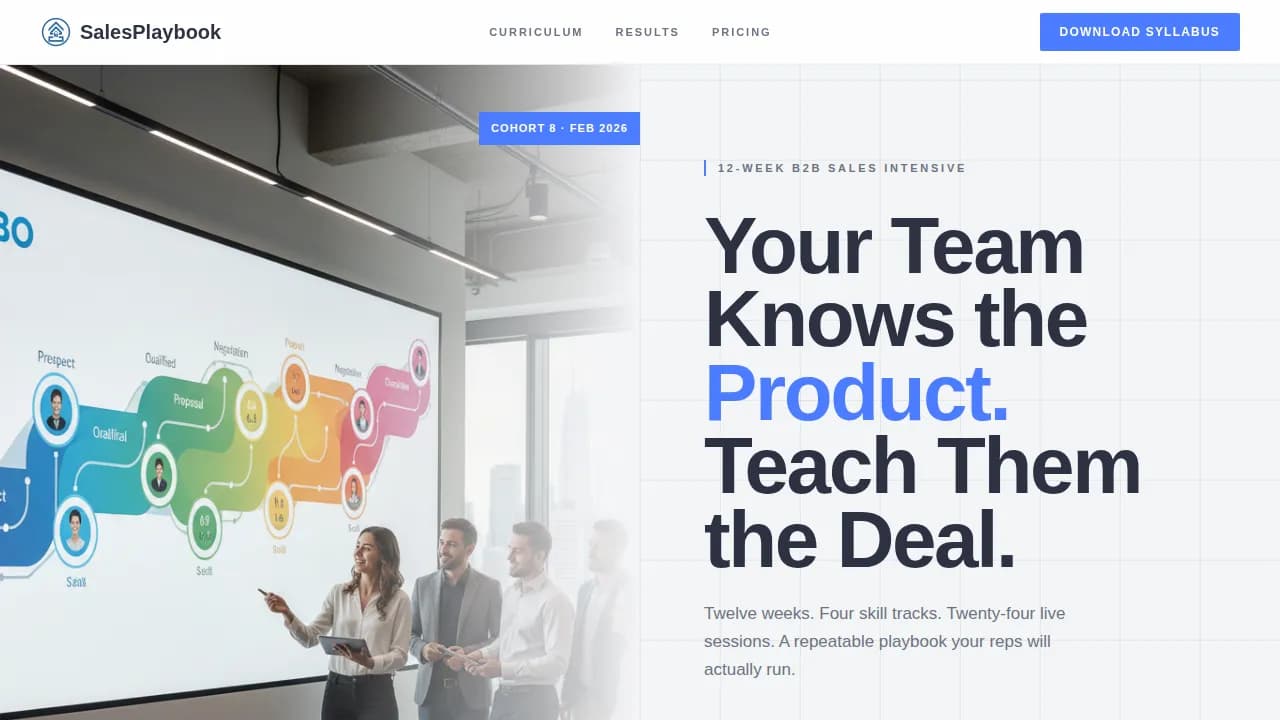 Close — Expert Sales Acceleration Landing Page Template