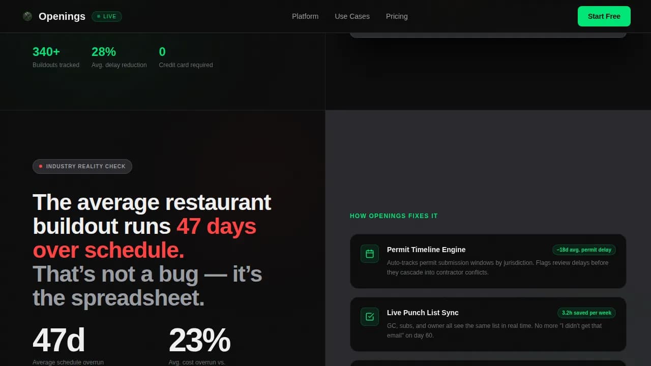 Gateway — Streamlined Multi-Site Buildout Landing Page Template