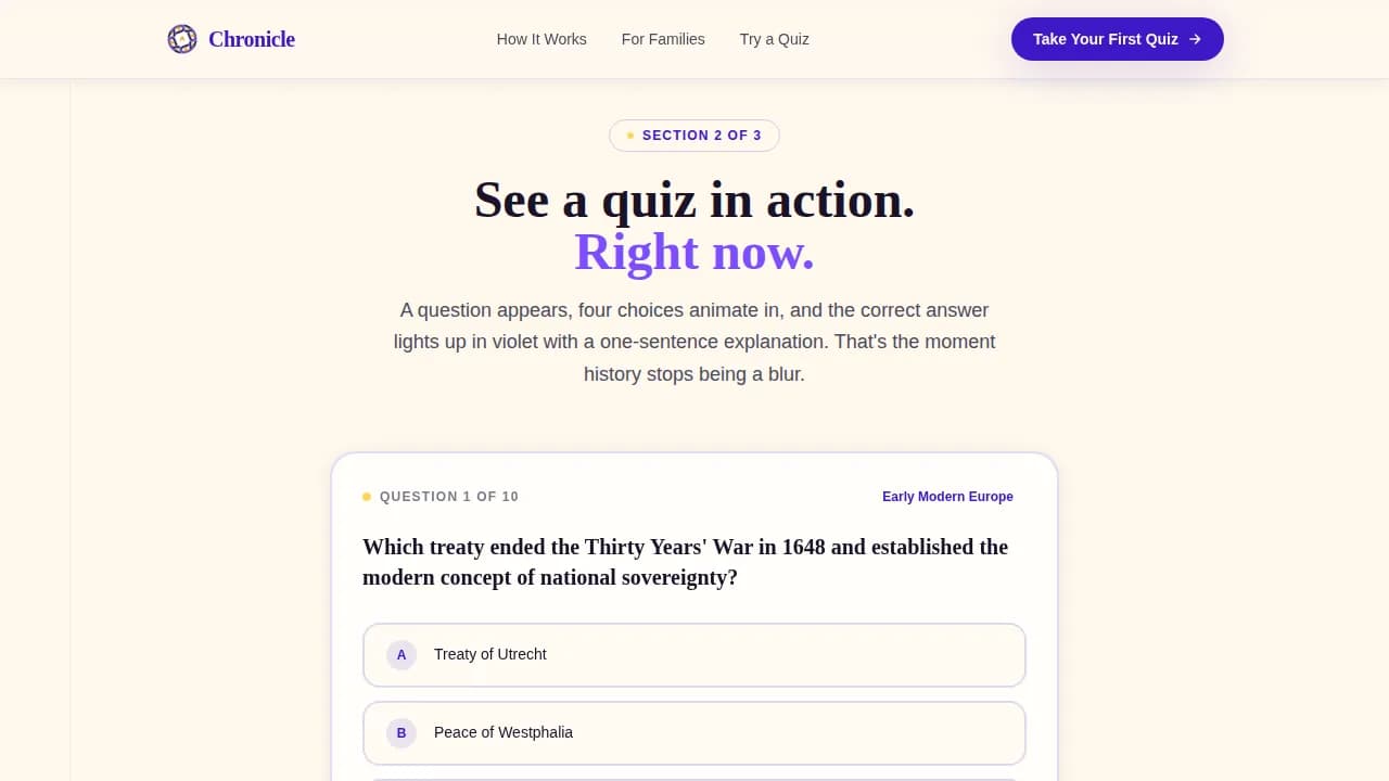 History Education Professional Website Template