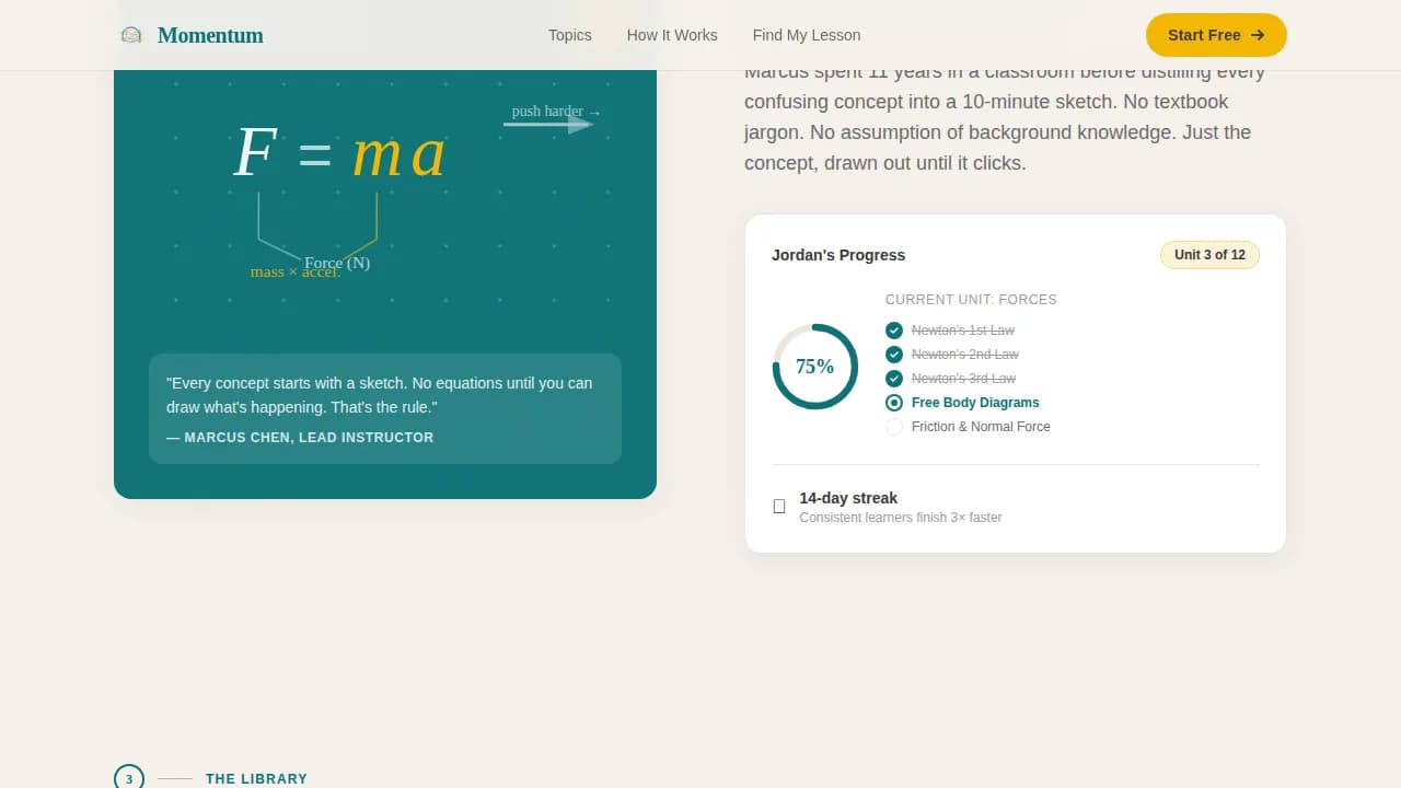 Physics Education Professional Website Template