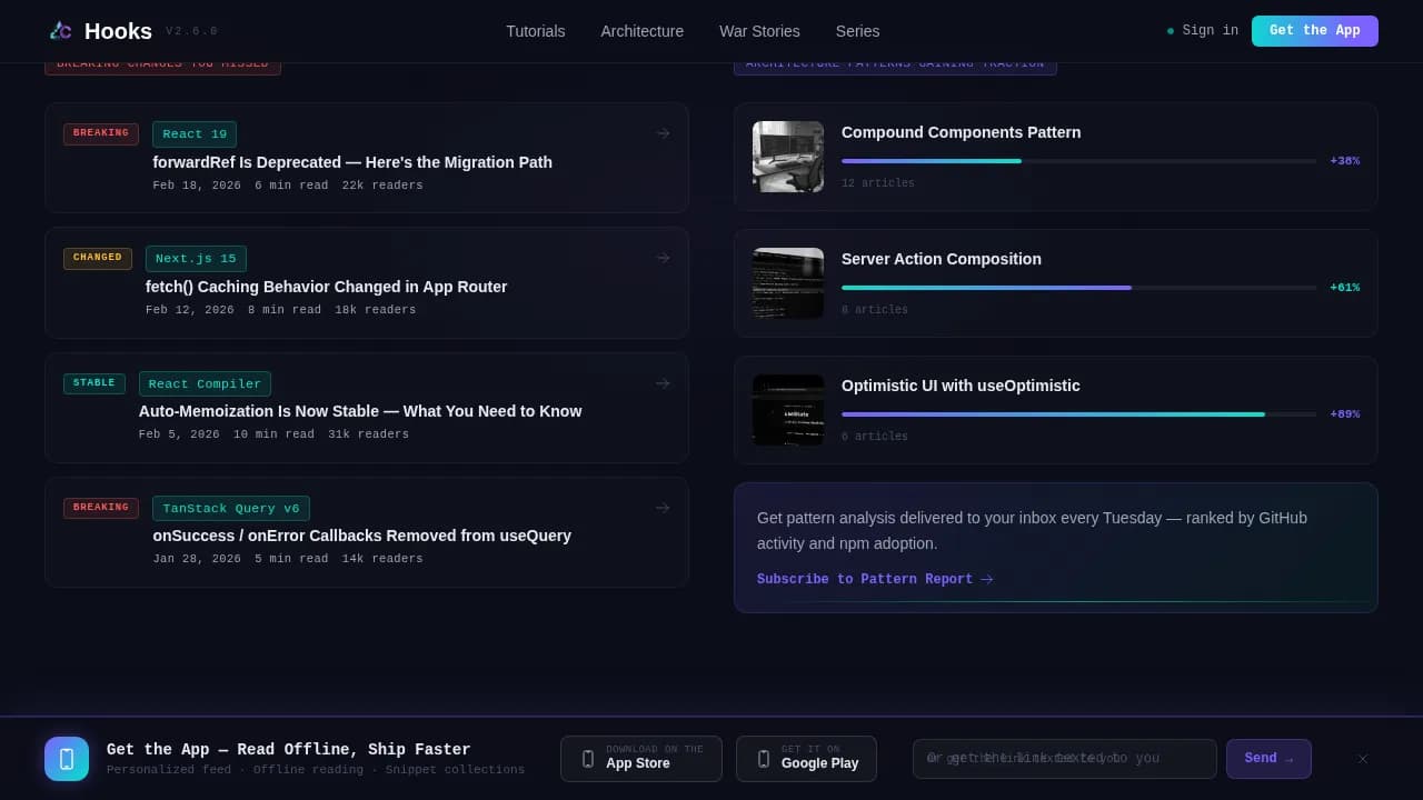 Syntax — Intelligent React API Documentation Landing Page Template