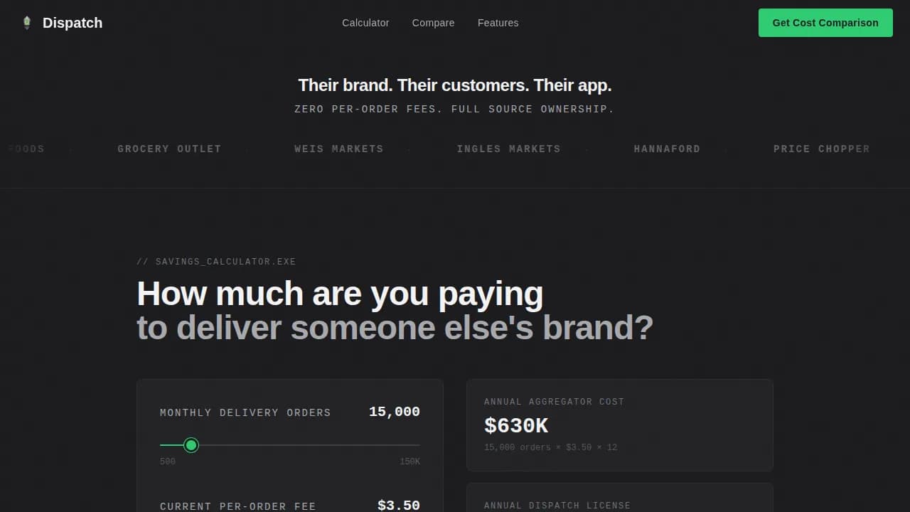 Deliver — Instant Grocery Marketplace Landing Page Template